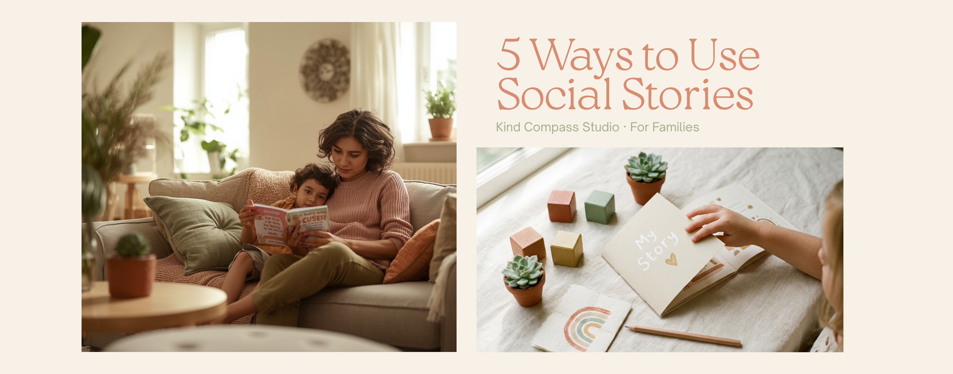 Five ways to use social stories journal cover