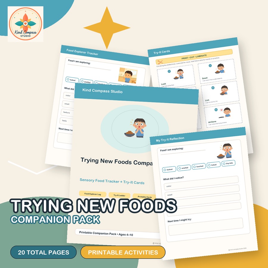 Trying new foods companion pack preview